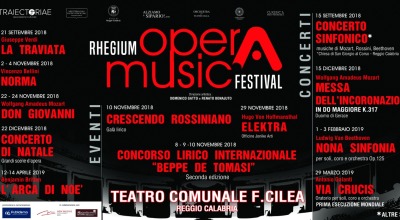 Rhegium Opera Musica cartellone