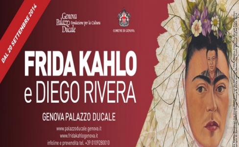 Frida Kahlo e Diego Rivera a Genova fino all’8 febbraio 2015