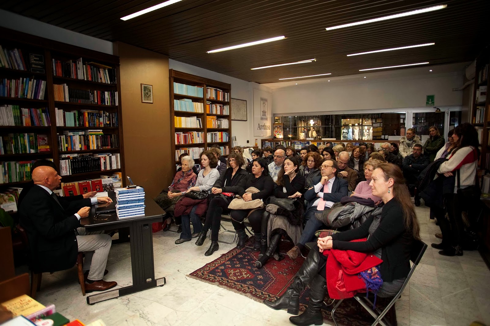 Cristobal Jodorowsky e Andrea Colamedici alla libreria Arethusa di Torino