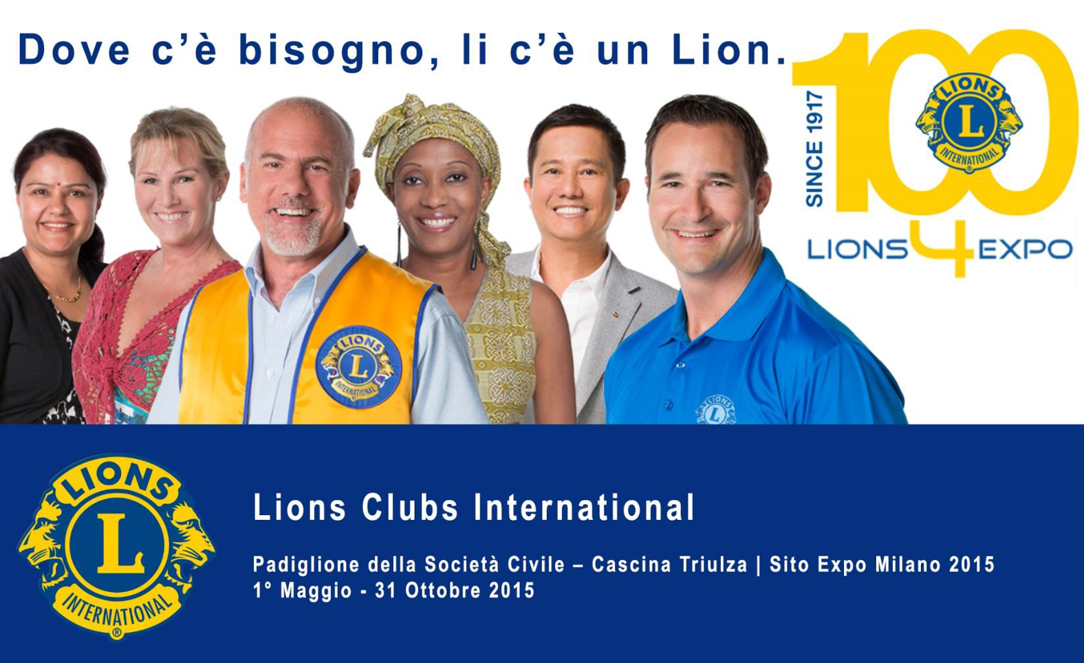 A Expo2015 oggi si parla di nutrizione con Lions International e AMIPO