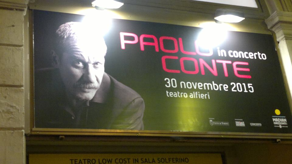 Un sogno fortissimo… con Paolo Conte al Teatro Alfieri di Torino