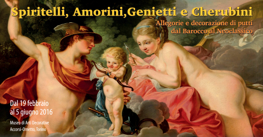 “Spiritelli, Amorini, Genietti e Cherubini”, in mostra alla Fondazione Accorsi fino a giugno