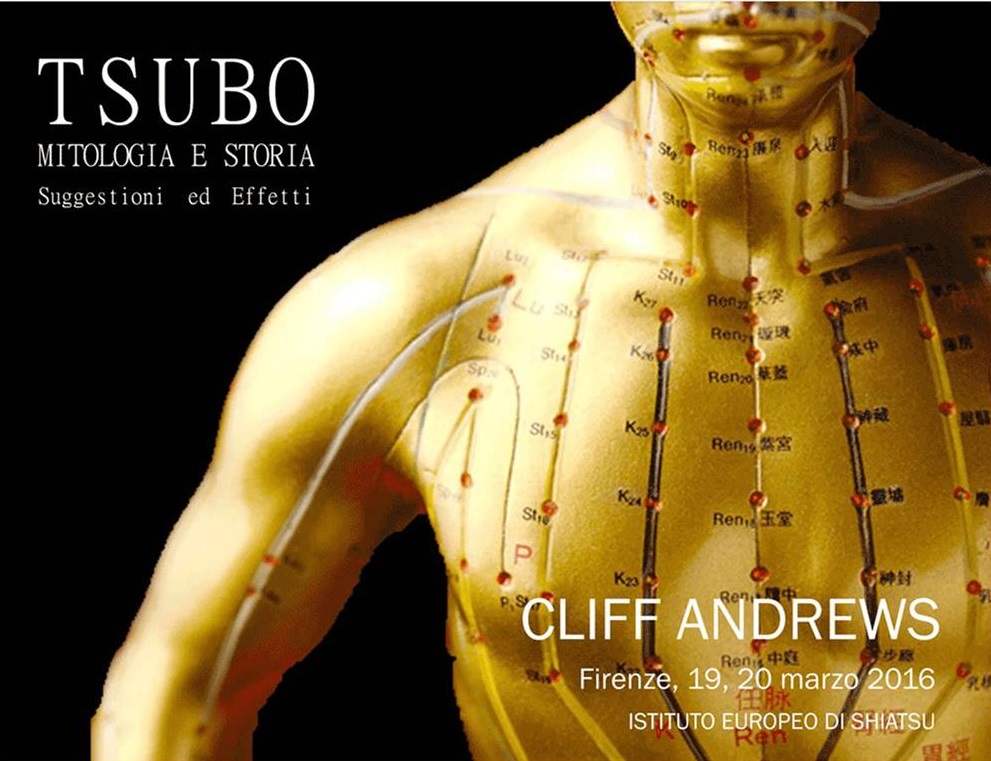 Shiatsu News: “Tsubo, mitologia e storia” con Clifford Andrews a Firenze