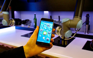 App smartphone Moley Robotics