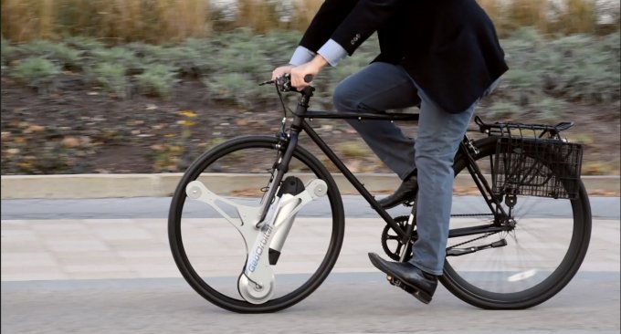 GeoOrbital, la ruota che trasforma la propria bici in elettrica
