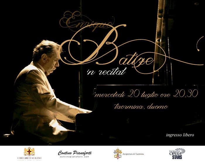 Enrique Batiz in concerto domani al Duomo di Taormina