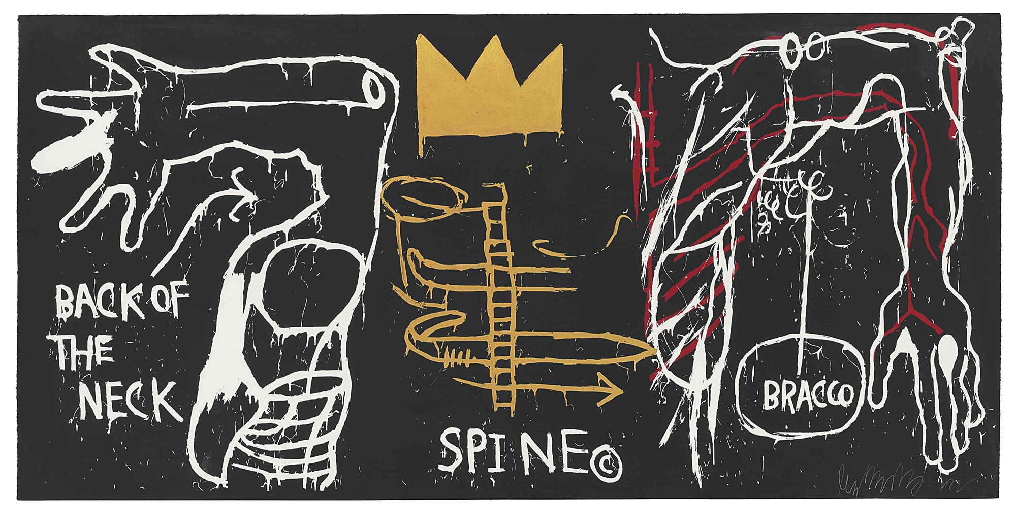 Jean-Michel Basquiat in mostra al Chiostro del Bramante di Roma