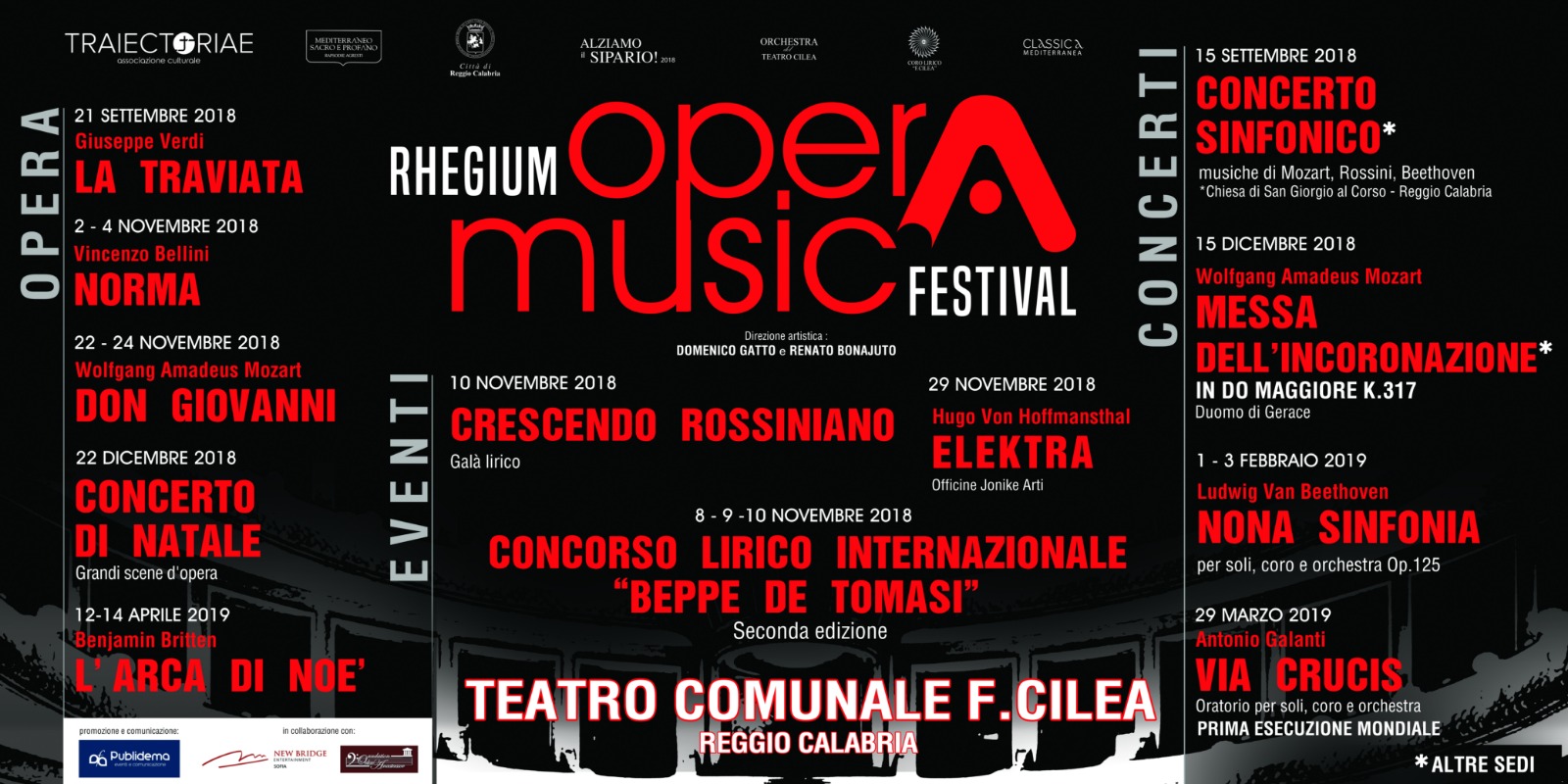 E viene presentato ufficialmente il Rhegium Musica Opera Festival