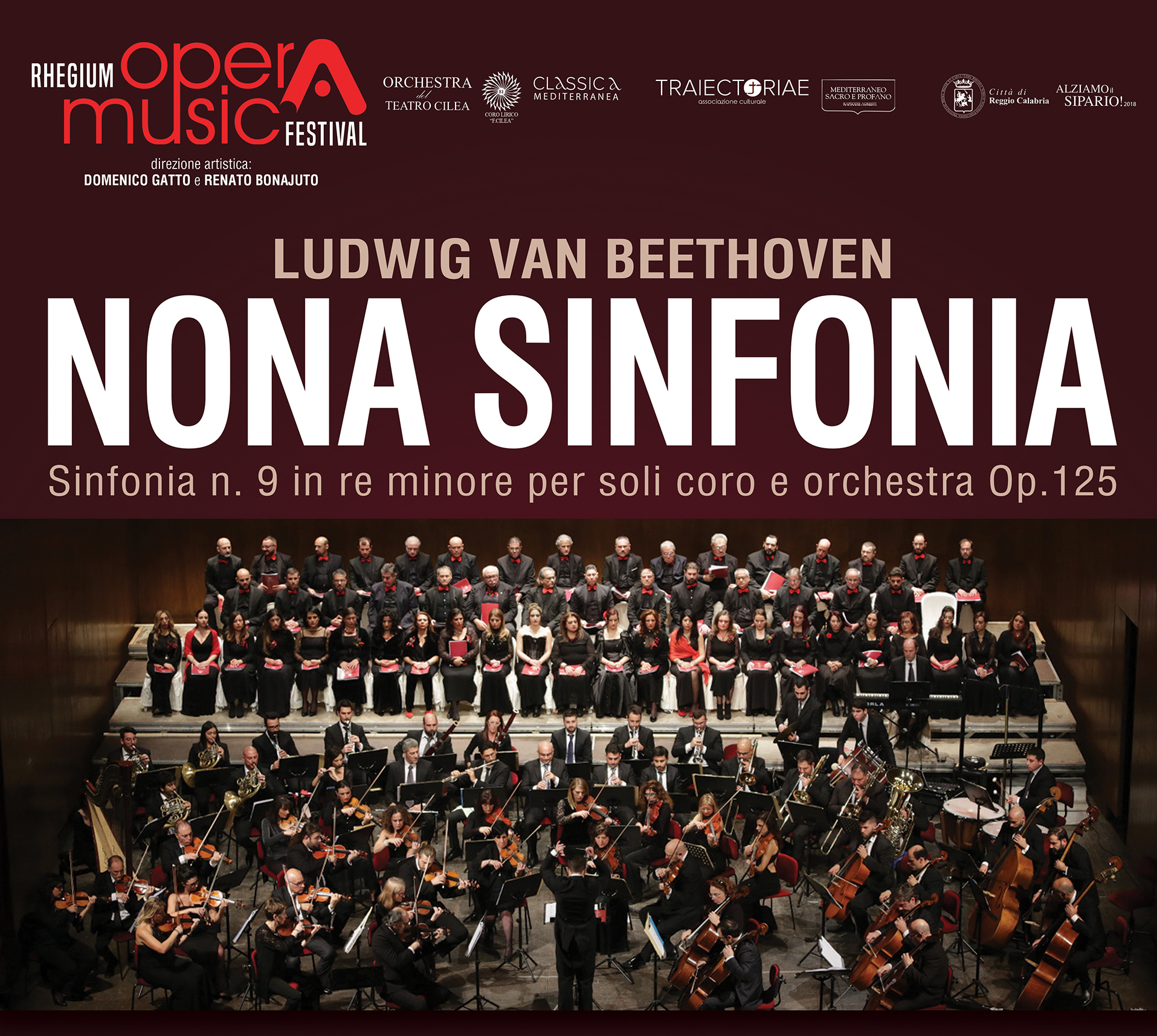 La Nona Sinfonia di Beethoven al Cilea di Reggio Calabria venerdì 1 febbraio