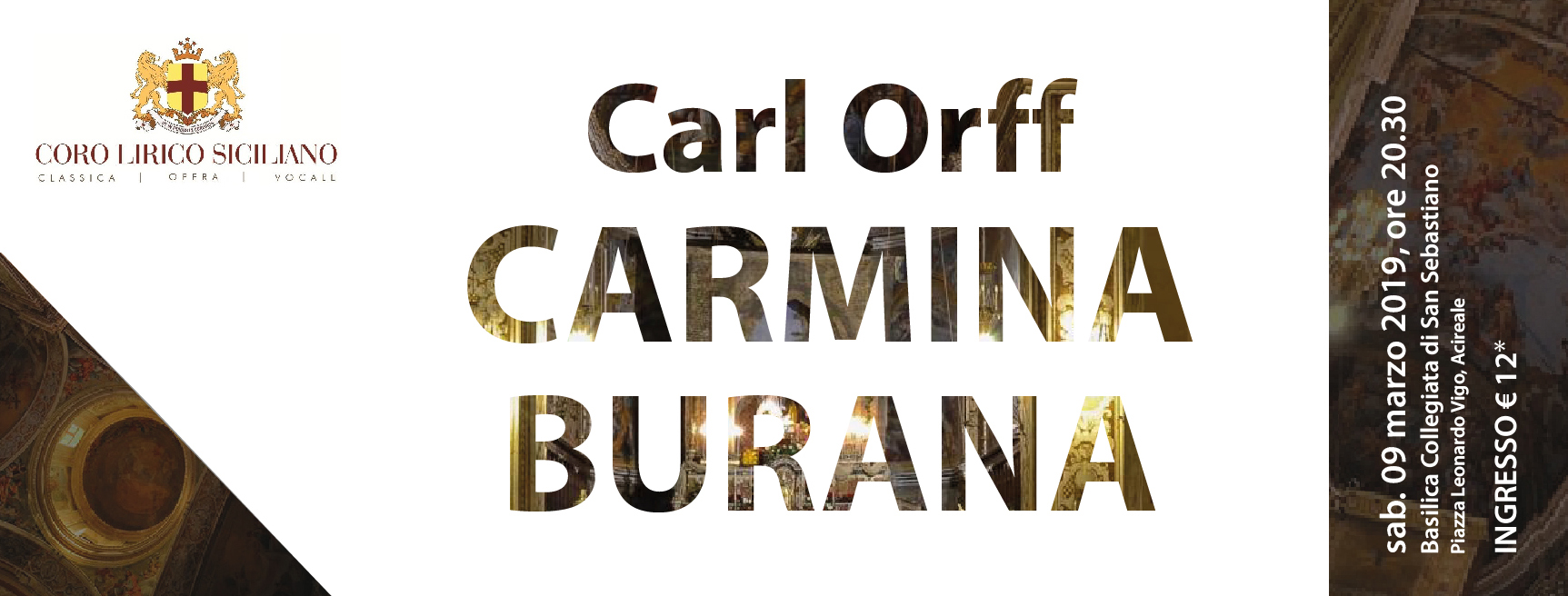 Acireale accoglie i Carmina Burana di Carl Orff