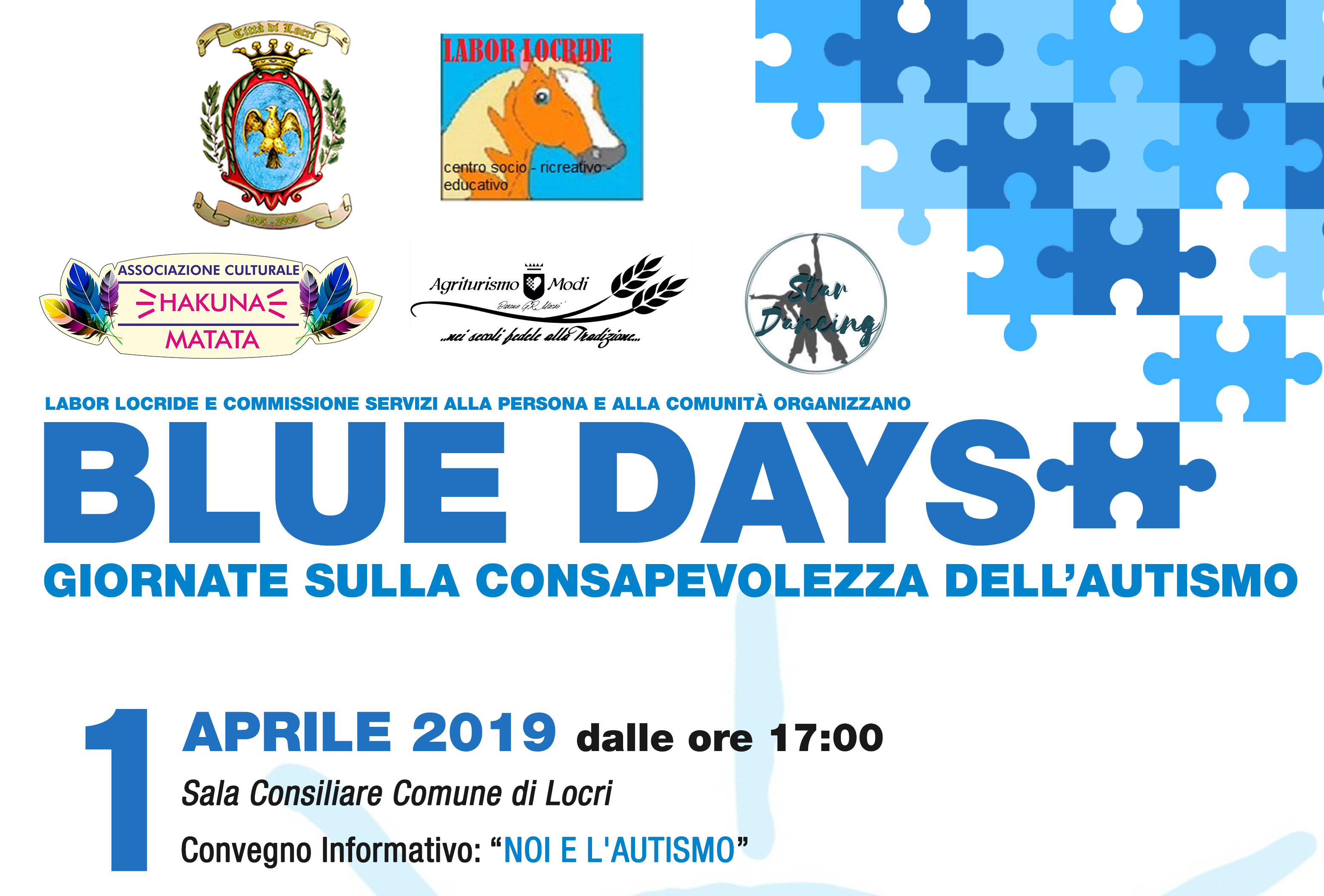 Giornata Mondiale per la consapevolezza sull’Autismo: le iniziative a Locri