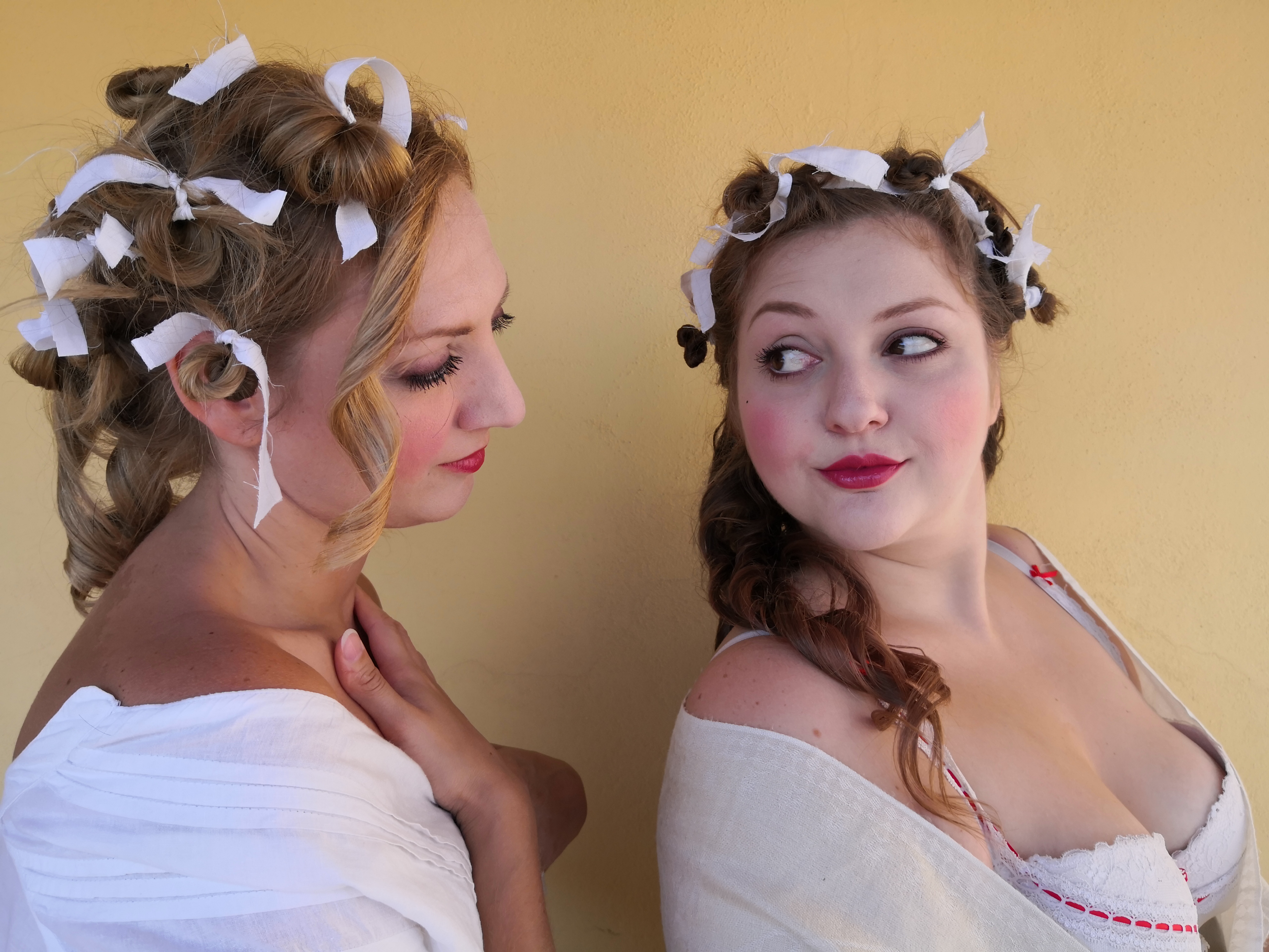 Aurora e Chiara Tirotta… sorelle nella vita e sulla scena…