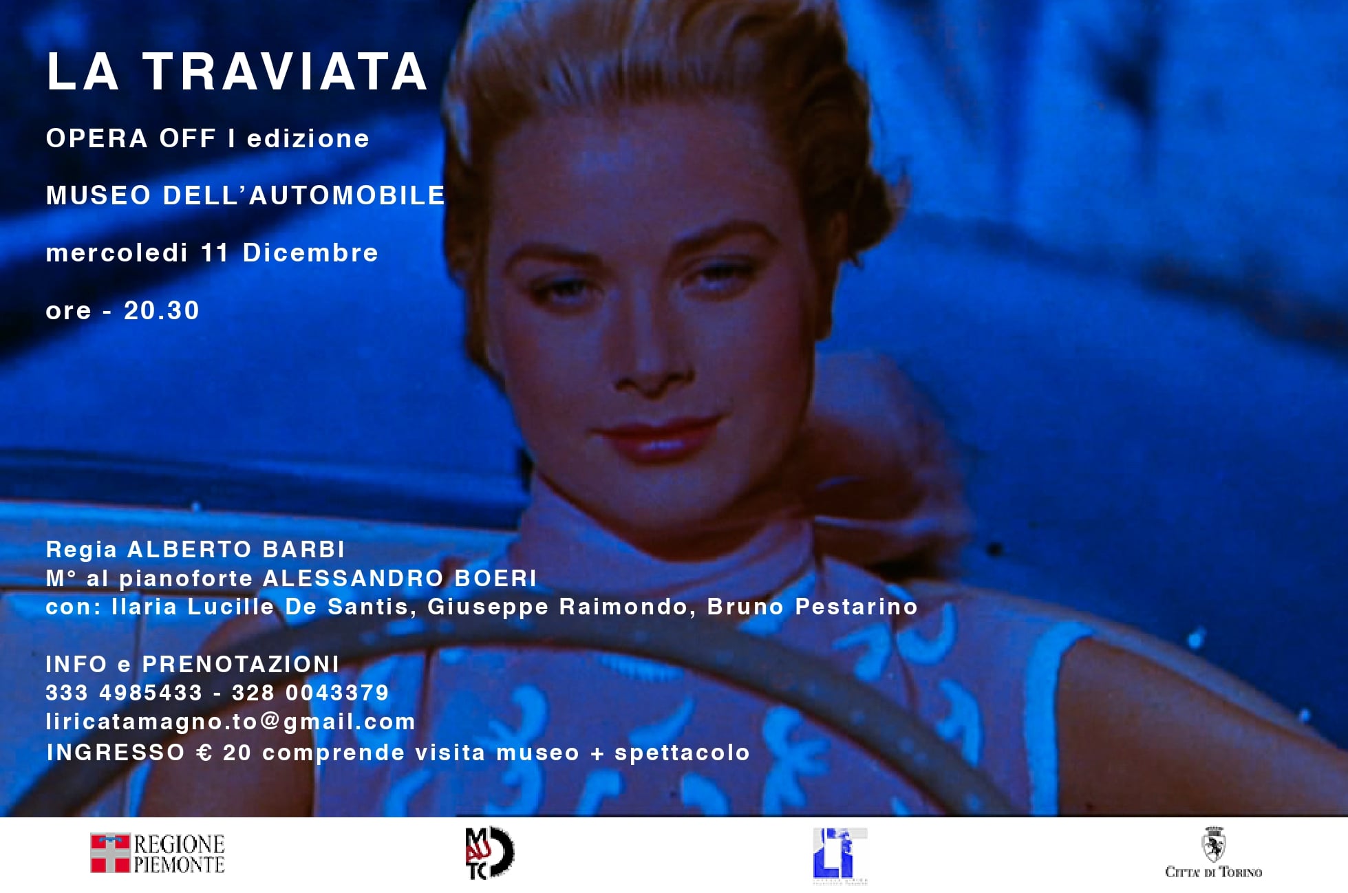 Stasera “La traviata” al Museo dell’Automobile di Torino