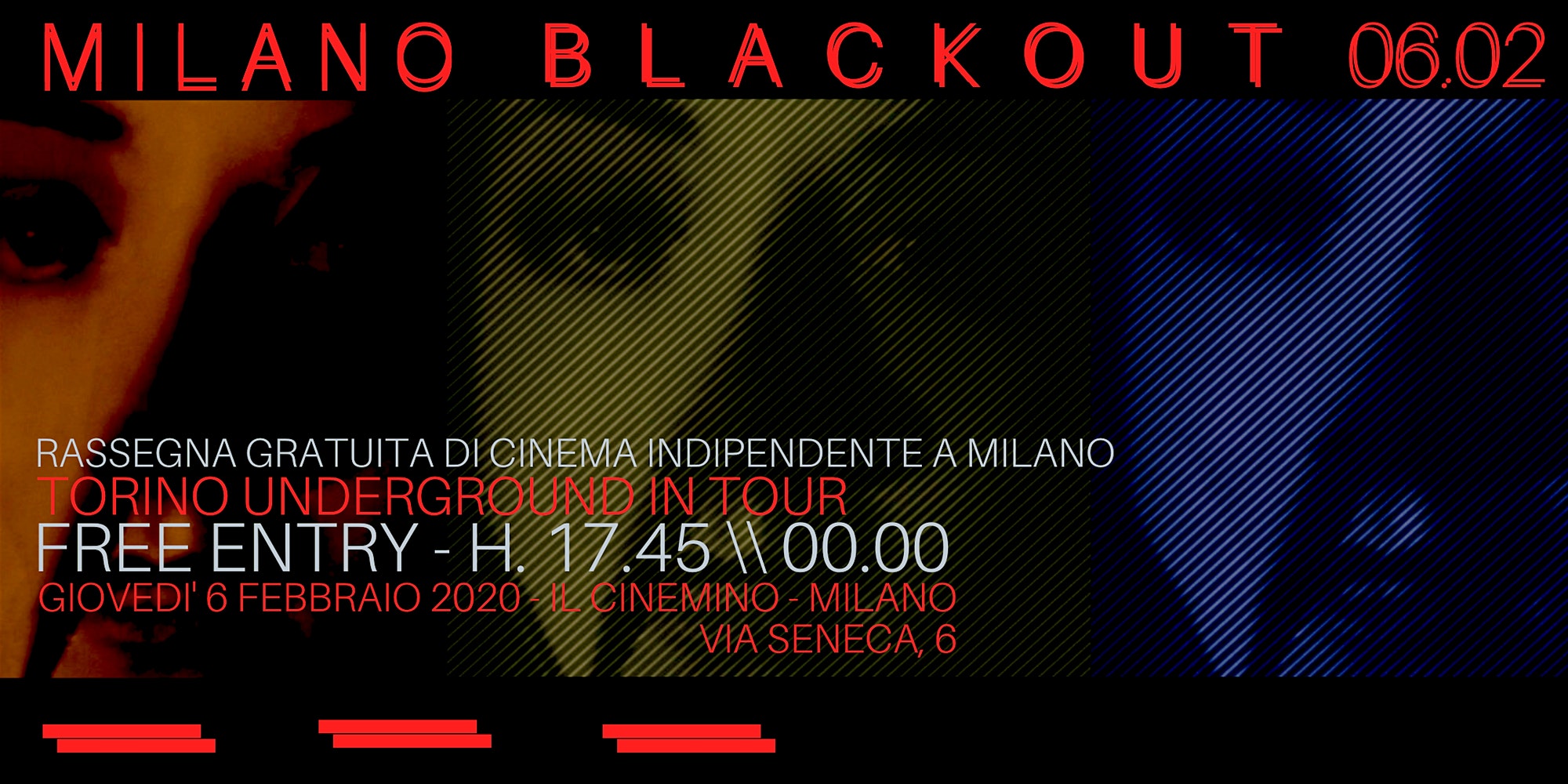 Al via la prima edizione del Milano Blackout a Il Cinemino