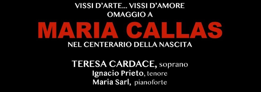 A Locri “Vissi d’arte… vissi d’amore. Omaggio a Maria Callas”