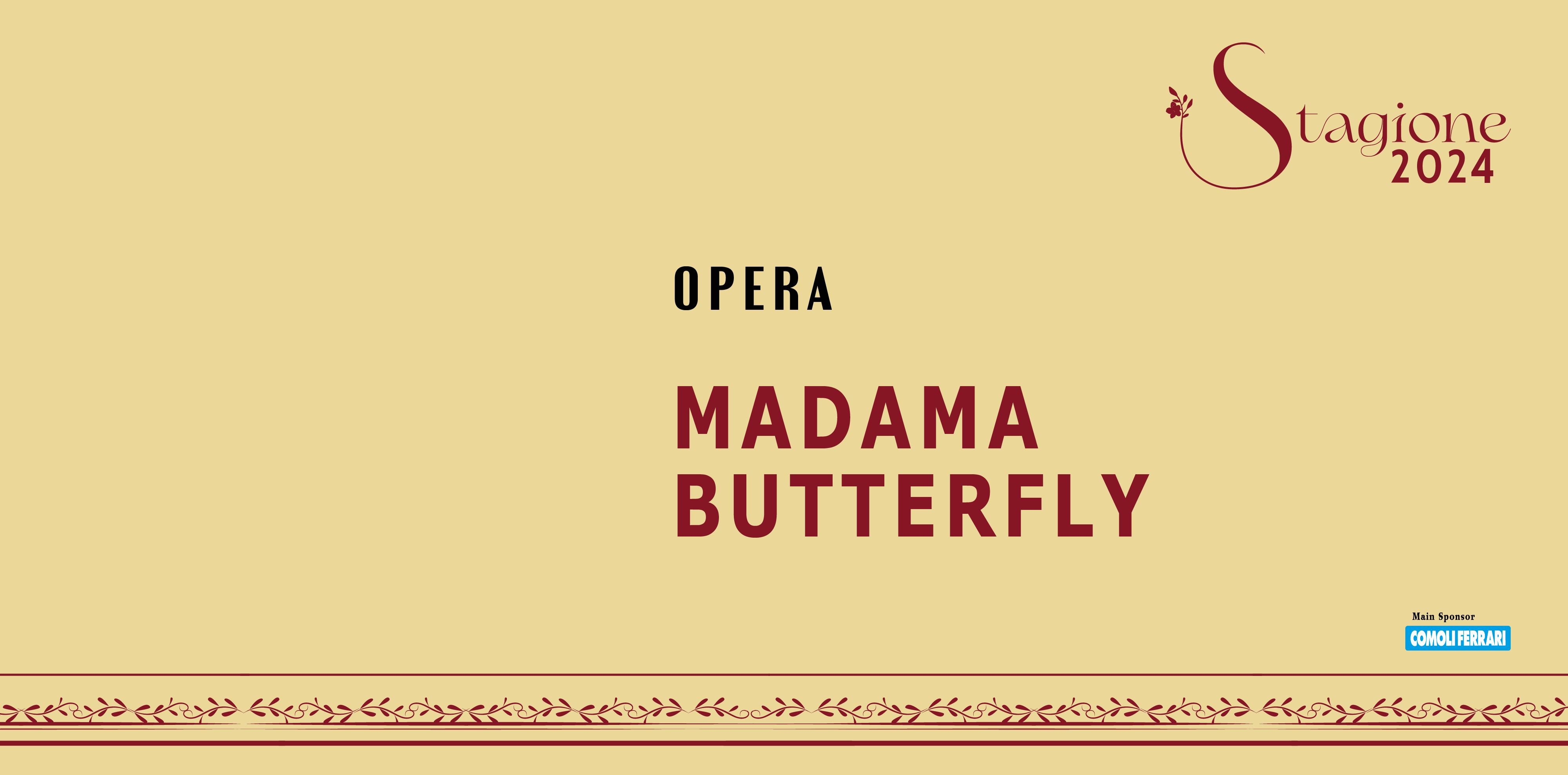 Da domani al Coccia Madama Butterfly del duo Pérez Sierra e Bonajuto