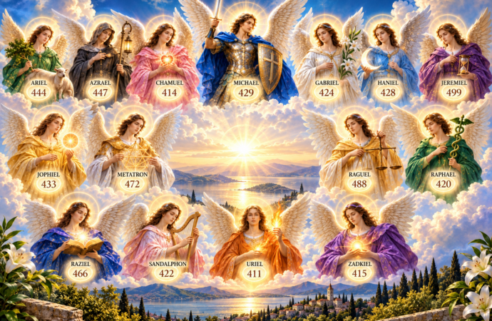 I NUMERI DEGLI ARCANGELI PER SUPERARE LE DIFFICOLTÀ DI QUESTI TEMPI