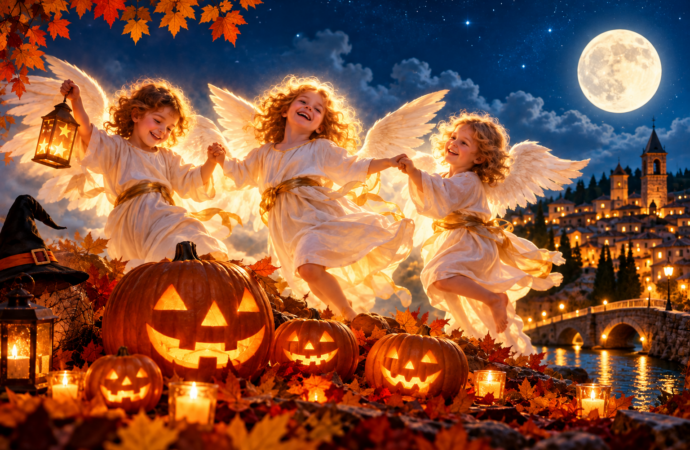 HALLOWEEN, LA NOTTE DELLA LUCE: GLI ANGELI SI DIVERTONO, CANTANO E DANZANO